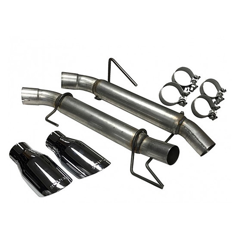 ROUSH | Axle-back Exhaust - Mustang GT / GT500 05-10 ROUSH Performance Axle-Back Exhausts