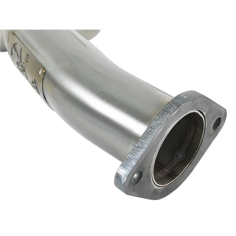 aFe POWER | Takeda 2-1/2in 304 SS Axle-Back w/Black Tip - Q50 3.0T 2016-2021