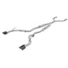 aFe Power | Takeda 2-1/2 IN 304 Stainless Steel Cat-Back Exhaust System w/Carbon Fiber Tip - Q60 3.0T 2017-2022 aFe POWER Cat...
