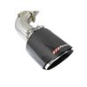aFe Power | Takeda 2-1/2 IN 304 Stainless Steel Cat-Back Exhaust System w/Carbon Fiber Tip - Q60 3.0T 2017-2022 aFe POWER Cat...