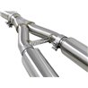 aFe Power | Takeda 2-1/2 IN 304 Stainless Steel Cat-Back Exhaust System w/Carbon Fiber Tip - Q60 3.0T 2017-2022 aFe POWER Cat...