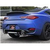 aFe Power | Takeda 2-1/2 IN 304 Stainless Steel Cat-Back Exhaust System w/Carbon Fiber Tip - Q60 3.0T 2017-2022 aFe POWER Cat...