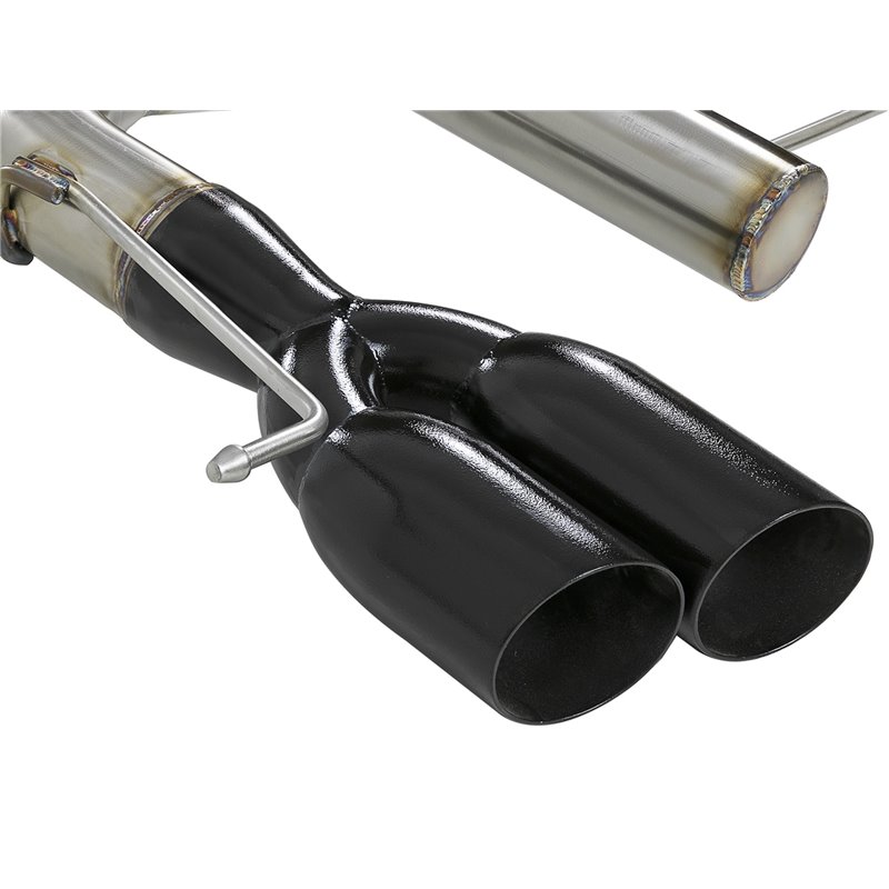 aFe Power | MACH Force-Xp 3 IN 304 Stainless Steel Axle-Back Exhaust System w/Black Tip - 135i 3.0T 2008-2013 aFe POWER Axle-...