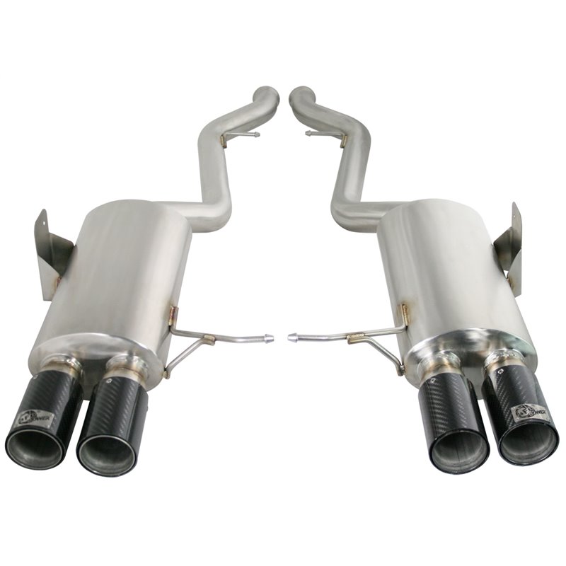 aFe Power | MACH Force-Xp 2-1/2in 304 Stainless Steel Cat-Back Exhaust System - M3 4.0L 2008-2013 aFe POWER Cat-Back Exhausts