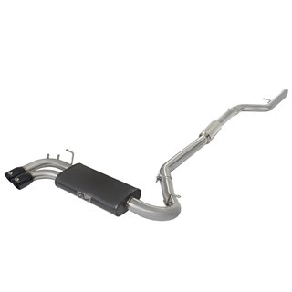 aFe Power | MACH Force-Xp 3 IN to 2-1/4 IN Stainless Steel Cat-Back Exhaust w/Black Tip - 328i / 328i xDrive / 428i / 428i xD...