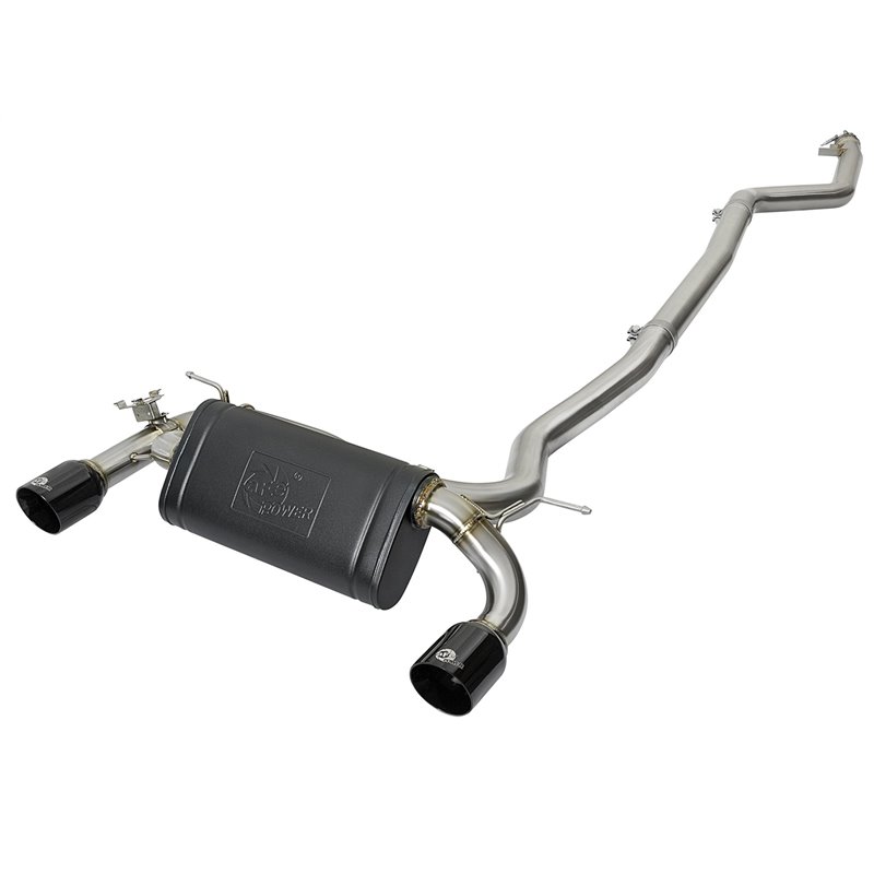 aFe Power | MACH Force-Xp Stainless Steel Cat-Back Exhaust System w/Black Tips - BMW 3.0T 2016-2020 aFe POWER Cat-Back Exhausts