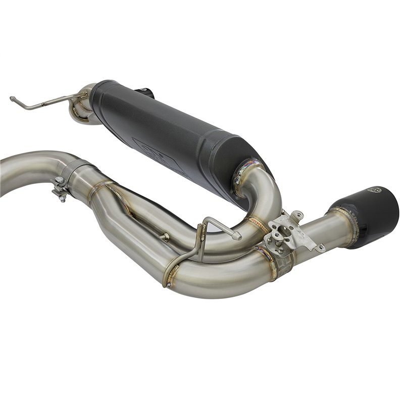 aFe Power | MACH Force-Xp Stainless Steel Cat-Back Exhaust System w/Black Tips - BMW 3.0T 2016-2020 aFe POWER Cat-Back Exhausts