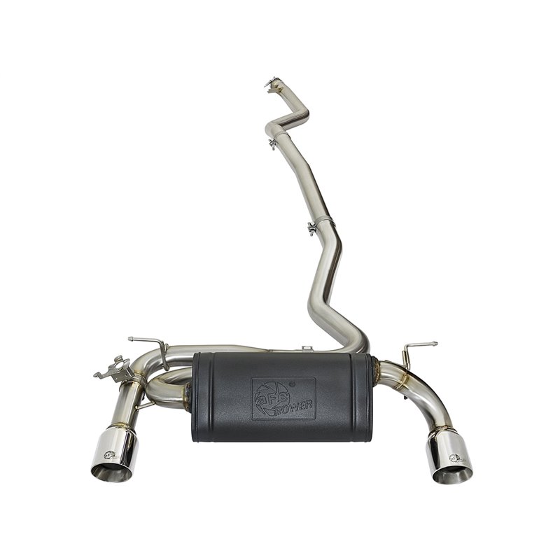 aFe Power | MACH Force-Xp Stainless Steel Cat-Back Exhaust System w/Polished Tips - BMW 3.0T 2016-2020 aFe POWER Cat-Back Exh...