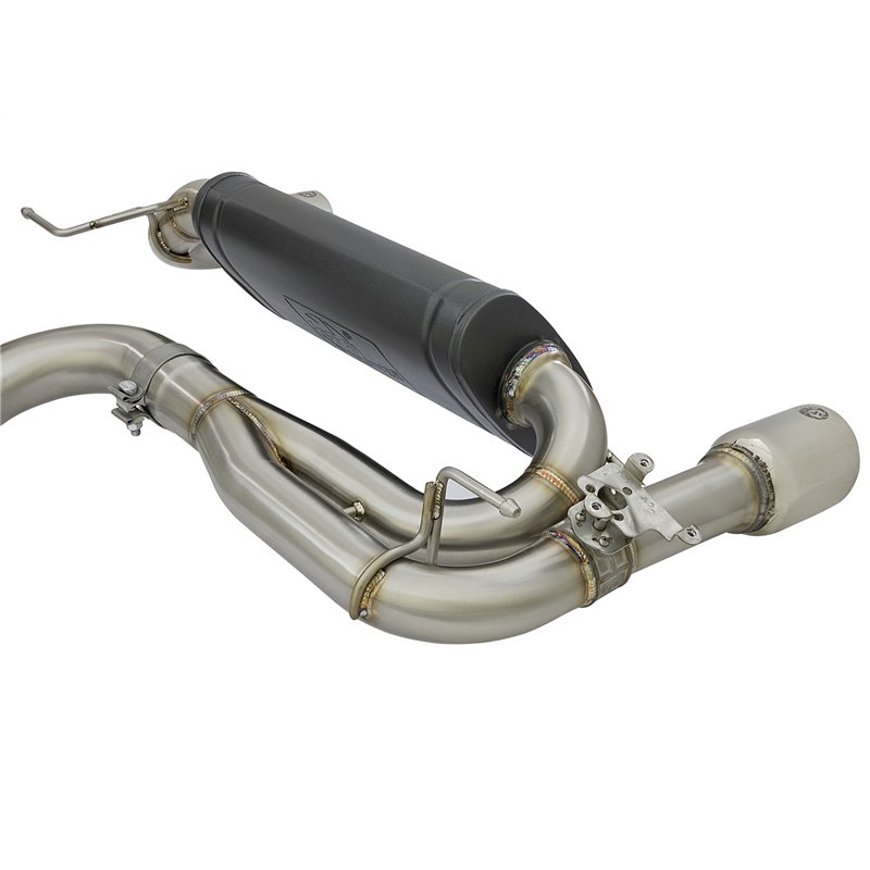 aFe Power | MACH Force-Xp Stainless Steel Cat-Back Exhaust System w/Polished Tips - BMW 3.0T 2016-2020 aFe POWER Cat-Back Exh...