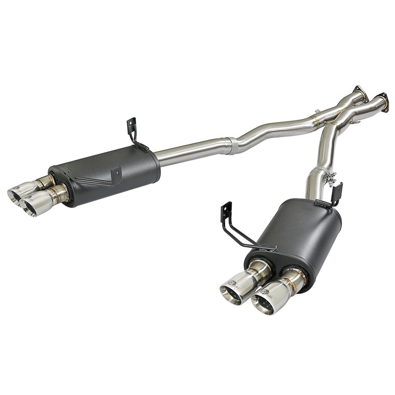 aFe Power | MACH Force-Xp 2-1/2 in 304 Stainless Steel Cat-Back Exhaust w/Polished Tips - Z4 3.2L 2006-2008 aFe POWER Cat-Bac...