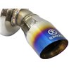 aFe Power | Takeda 2-1/4 to 2-1/2 IN 304 Stainless Steel Cat-Back Exhaust w/Blue Flame Tip - Civic 1.5T / 2.0T 2016-2021 aFe ...