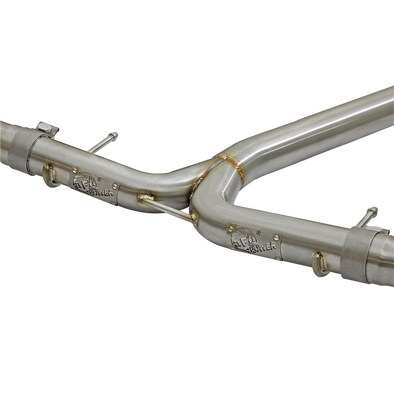 aFe Power | Takeda 2-1/4 to 2-1/2 IN 304 Stainless Steel Cat-Back Exhaust w/Blue Flame Tip - Civic 1.5T / 2.0T 2016-2021 aFe ...