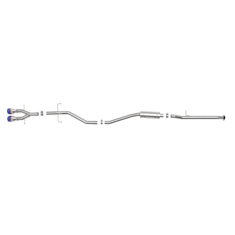 aFe Power | Takeda 2-1/2 IN 304 Stainless Steel Cat-Back Exhaust System w/Blue Flame Tip - Civic 1.5T 2017-2019 aFe POWER Cat...