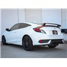 aFe Power | Takeda 2-1/2 IN 304 Stainless Steel Cat-Back Exhaust System w/Blue Flame Tip - Civic 1.5T 2017-2019 aFe POWER Cat...