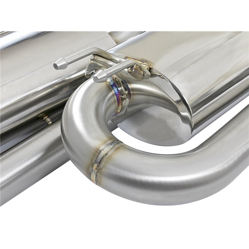 aFe Power | Takeda 3 IN 304 Stainless Steel Cat-Back Exhaust System w/Polished Tip - Civic 1.5T 2017-2020 aFe POWER Cat-Back ...