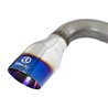 aFe Power | Takeda 3 IN to 2-1/2 IN 304 Stainless Steel Axle-Back Exhaust w/Blue Flame Tip - Elantra GT 1.6T 2018-2020 aFe PO...