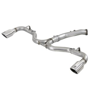 aFe POWER | Takeda 3in to 2-1/2in 304 SS Axle-Back w/Polished Tip - Elantra GT 1.6T 2018-2020