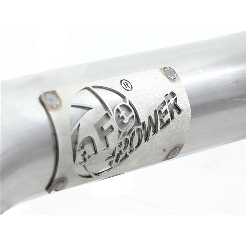 aFe POWER | Takeda 3in 304 SS Mid-Pipe - Veloster N 2.0T 2019-2021