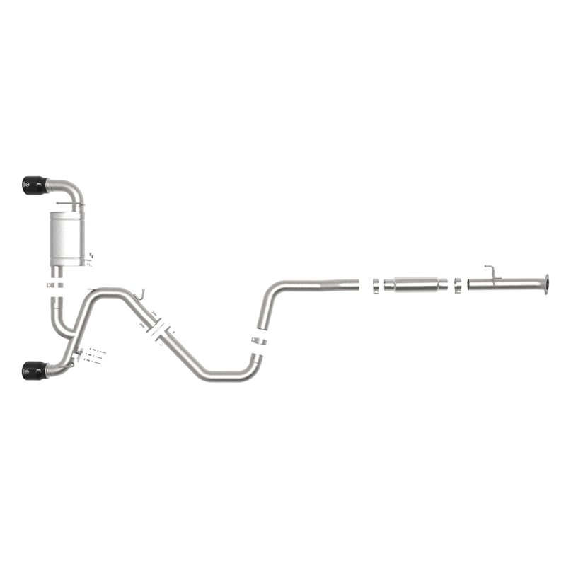aFe Power | Takeda 3 IN 304 Stainless Steel Cat-Back Exhaust System w/Black Tip - Veloster N 2.0T 2019-2021 aFe POWER Cat-Bac...