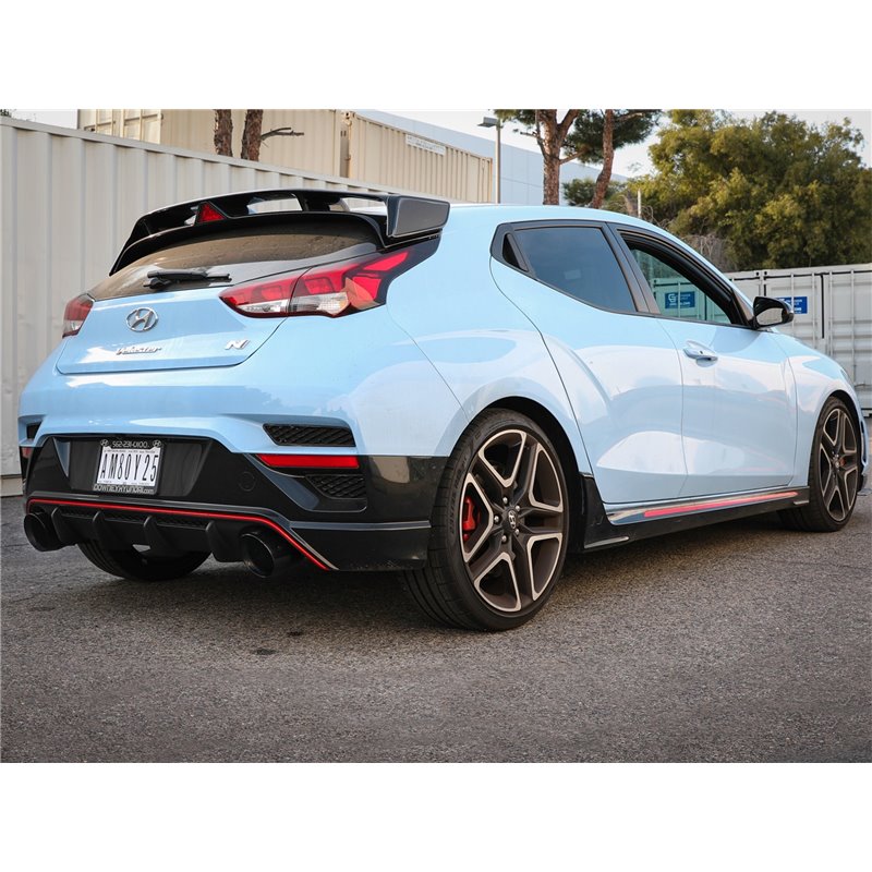 aFe Power | Takeda 3 IN 304 Stainless Steel Cat-Back Exhaust System w/Black Tip - Veloster N 2.0T 2019-2021 aFe POWER Cat-Bac...