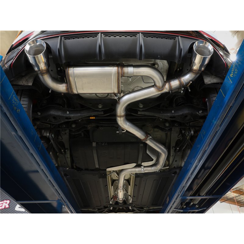 aFe Power | Takeda 3 IN 304 Stainless Steel Cat-Back Exhaust System w/Black Tip - Veloster N 2.0T 2019-2021 aFe POWER Cat-Bac...