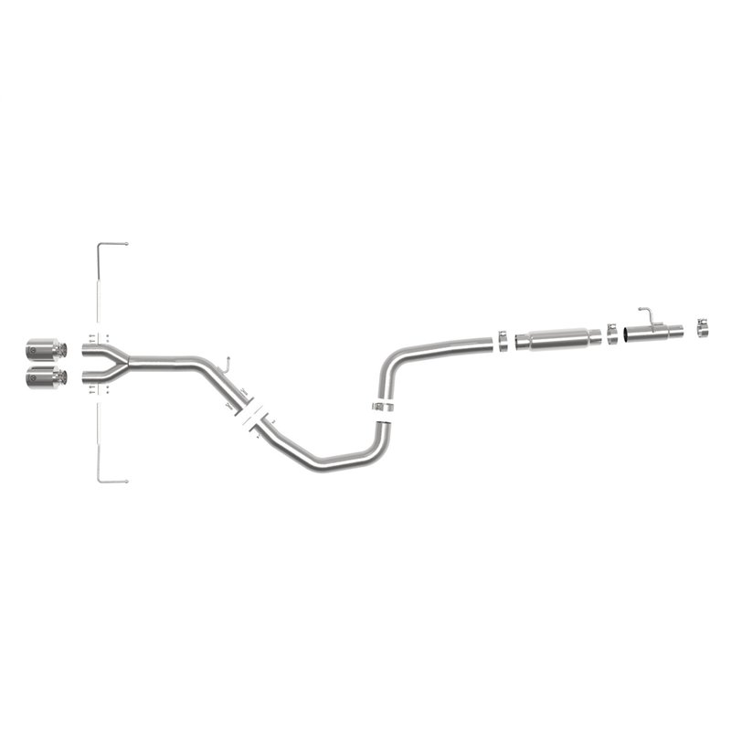 aFe Power | Takeda 3 IN to 2-1/2 IN 304 Stainless Steel Cat-Back Exhaust w/Polished Tip - Veloster / Veloster N Base 1.6T / 2...