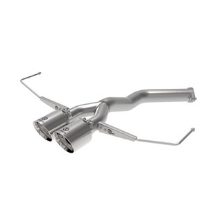 aFe Power | Takeda 3 IN to 2-1/2 IN 304 Stainless Steel Axle-Back Exhaust w/Polished Tip - Veloster / Veloster N Base 1.6T / ...