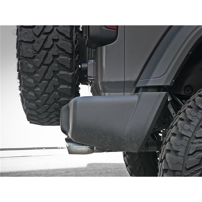 aFe POWER | Rebel Series 2-1/2in 304 SS Cat-Back w/Polished Tip - Wrangler (JL) 2.0T / 3.6L 2018-2021