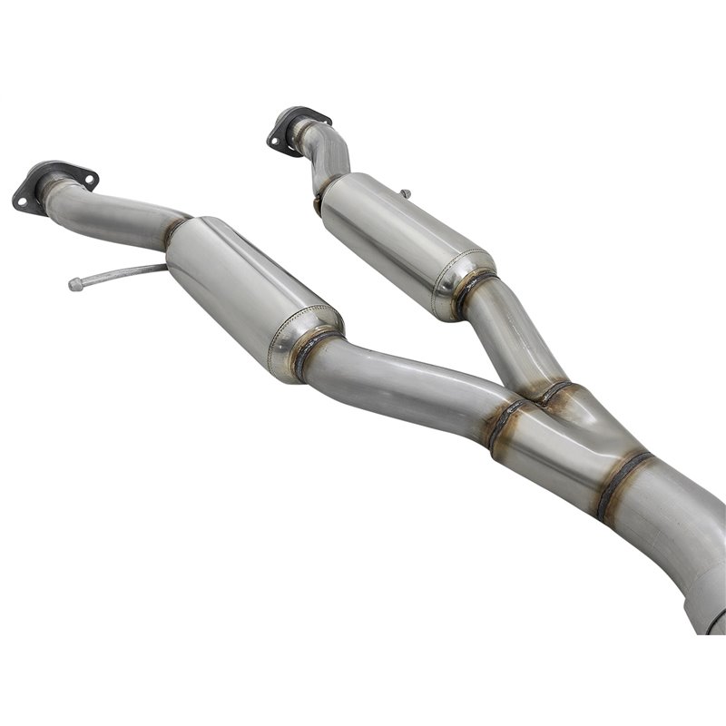 aFe Power | MACH Force-Xp 2-1/2 IN to 3 IN 304 Stainless Steel Cat-Back Exhaust w/Black Tip - Grand Cherokee 3.6L 2014-2021 a...