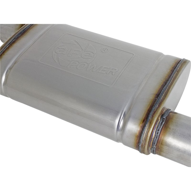 aFe Power | Vulcan Series 3 IN to 2-1/2 IN 304 Stainless Steel Cat-Back Exhaust System Black - Gladiator 3.6L 2020-2023 aFe P...