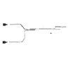 aFe Power | Vulcan Series 3 IN to 2-1/2 IN 304 Stainless Steel Cat-Back Exhaust System Black - Gladiator 3.6L 2020-2023 aFe P...