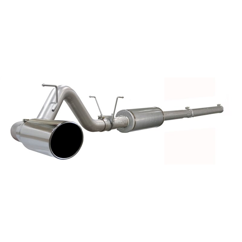 aFe POWER | Large Bore-HD 4in 409 SS Cat-Back w/Polished Tip - Ram 2500 / 3500 5.9L 2004-2007