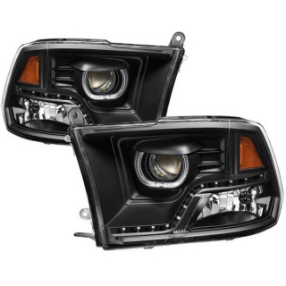 Xtune | Projector Headlights - LED Halo - Black Xtune HALO Headlights