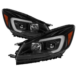 Xtune | Projector Headlights - LED Light Bar - Black Xtune LED Headlights