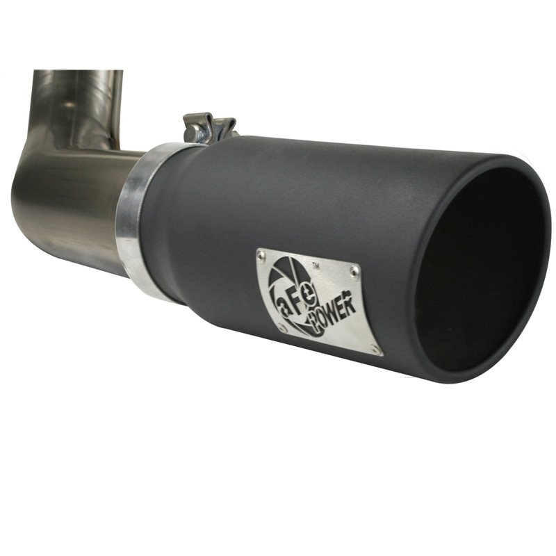 aFe Power | MACH Force-Xp 4 IN Stainless Steel Cat-Back Exhaust System w/Black Tip - F-150 3.5T 2011-2014 aFe POWER Cat-Back ...