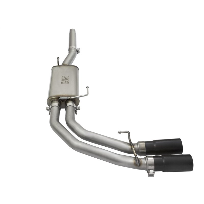 aFe Power | Rebel Series 3 IN to 2-1/2 IN 409 Stainless Steel Cat-Back Exhaust w/Black Tip - F-150 4.6L / 5.4L 2004-2008 aFe ...
