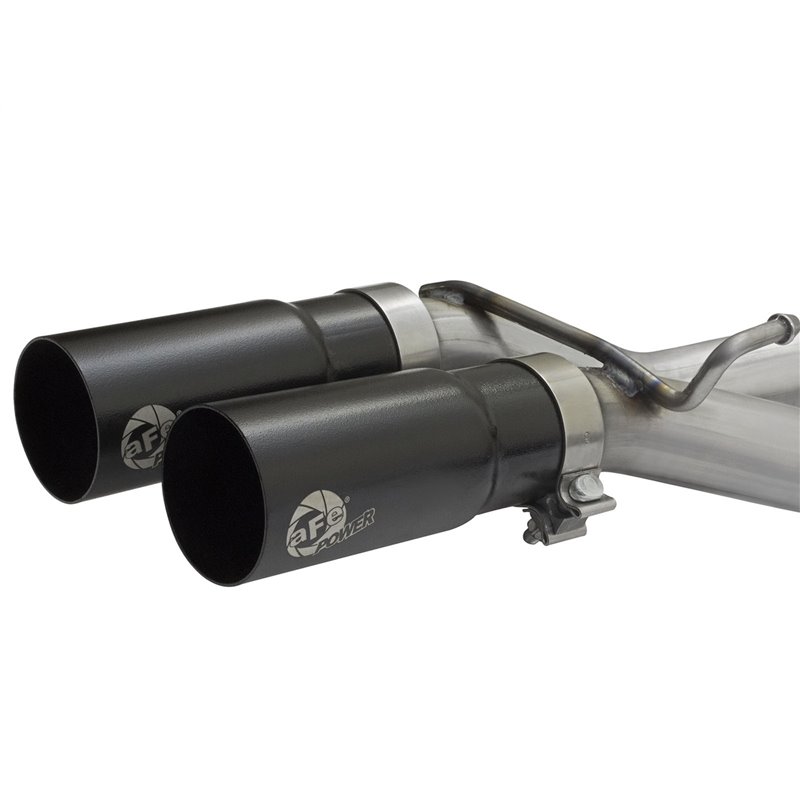 aFe Power | Rebel Series 3 IN to 2-1/2 IN 409 Stainless Steel Cat-Back Exhaust w/Black Tip - F-150 4.6L / 5.4L 2004-2008 aFe ...