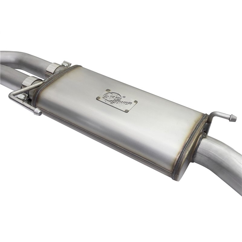 aFe Power | Rebel Series 3 IN to 2-1/2 IN 409 Stainless Steel Cat-Back Exhaust w/Black Tip - F-150 4.6L / 5.4L 2004-2008 aFe ...