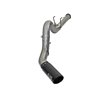 aFe Power | Large Bore-HD 5 IN 409 Stainless Steel DPF-Back Exhaust System w/Black Tip - F-250 / F-350 6.7L 2017-2022 aFe POW...