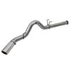 aFe POWER | Large Bore-HD 5in 409 SS DPF-Back w/Polished Tip - F-250 / F-350 6.7L 2017-2021