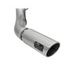 aFe POWER | Large Bore-HD 5in 409 SS DPF-Back w/Polished Tip - F-250 / F-350 6.7L 2017-2021