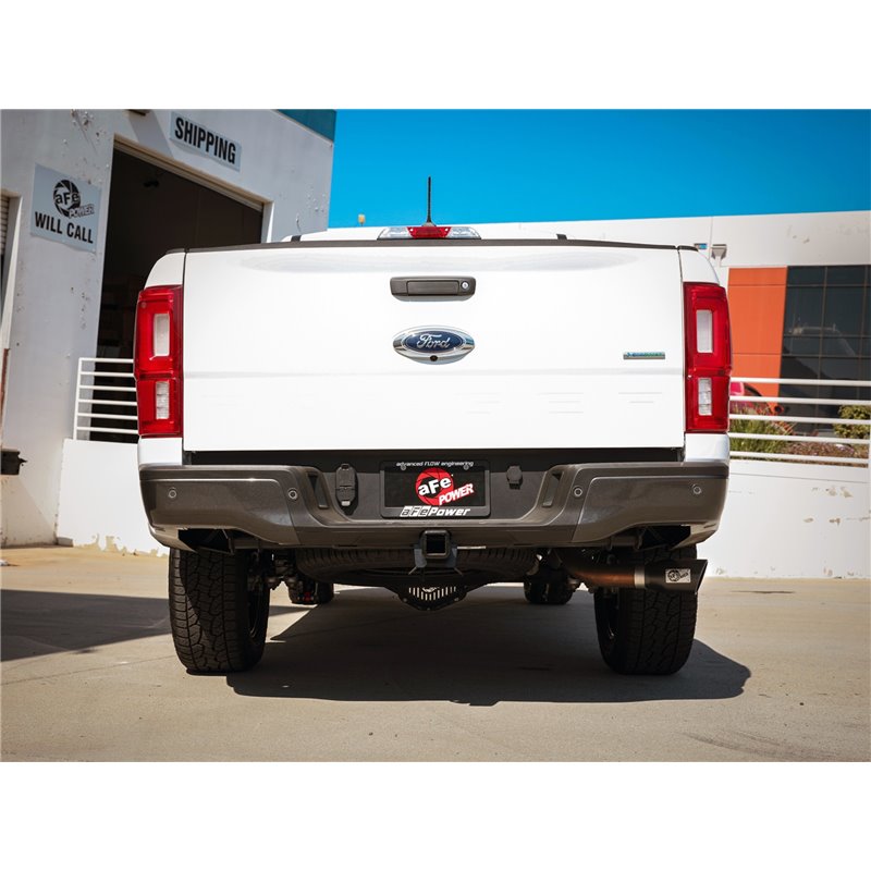 aFe Power | Apollo GT Series 3 IN 409 Stainless Steel Axle-Back Exhaust System w/Black Tip - Ranger 2.3T 2019-2023 aFe POWER ...