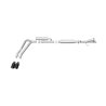 aFe Power | Rebel Series 3 IN 409 Stainless Steel Cat-Back Exhaust System w/Black Tip - F-250 / F-350 6.2L / 7.3L 2017-2022 a...