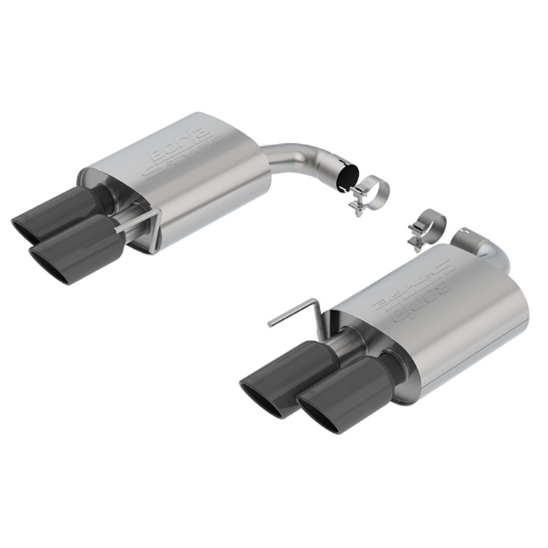 Borla | Axle-Back Exhaust S-Type - Mustang GT sans valves - 2018-2022 BORLA Axle-Back Exhausts