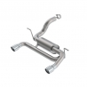 Borla | Axle-Back Exhaust S-Type - Wrangler JL / JLU 2.0T - 2018-2020 BORLA Axle-Back Exhausts