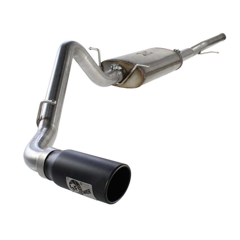 aFe Power | MACH Force-Xp 3 IN 409 Stainless Steel Cat-Back Exhaust System w/Black Tip - Chevrolet / GMC 5.3L 2014-2019 aFe P...