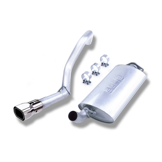 Borla | Cat-Back Exhaust Touring - Wrangler TJ 2.5L / 4.0L 2000-2006 BORLA Cat-Back Exhausts