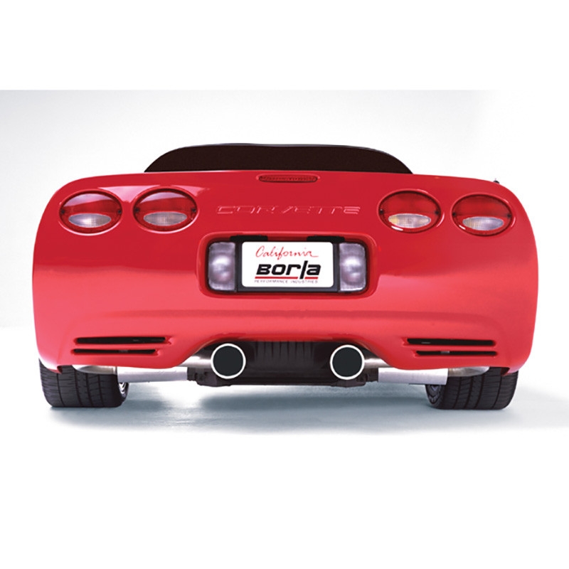 Borla | Cat-Back Exhaust S-Type - Corvette C5 / Z06 5.7L 1997-2004 BORLA Cat-Back Exhausts