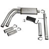 aFe Power | Rebel Series 3 IN to 2-1/2 IN 409 Stainless Steel Cat-Back Exhaust w/Polish Tip - Silverado / Sierra 1500 4.3L / ...