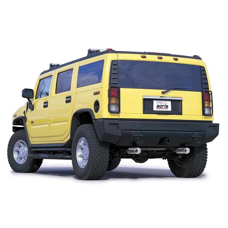 Borla | Cat-Back Exhaust - HUMMER H2 6.0L 2003-2006 BORLA Cat-Back Exhausts
